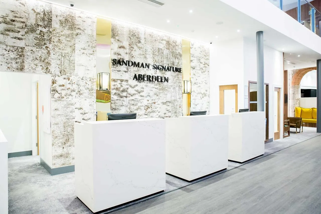 Sandman Signature Aberdeen Hotel & Spa location